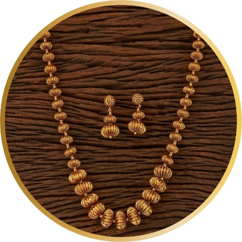 Gold Mala