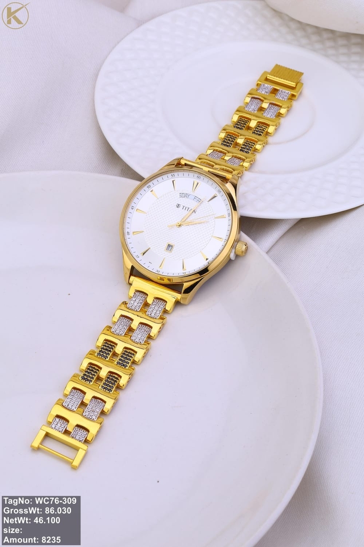 GOLD GENTS WATCH