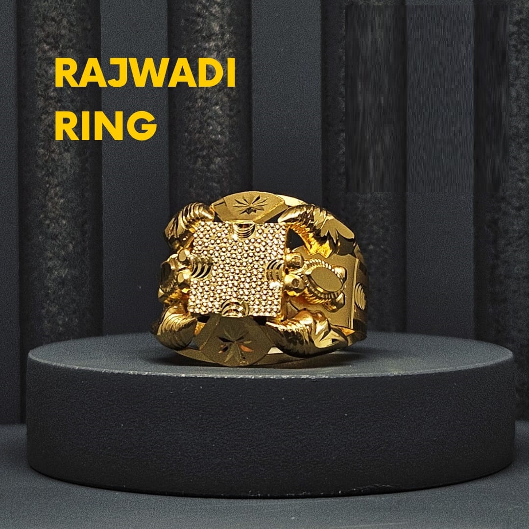 Rajwadi ring for on sale man